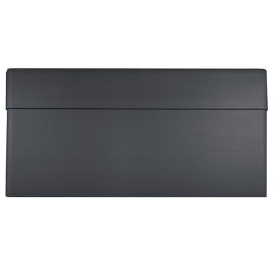 Eda Pflanztrog 'Carel', anthrazit, ca. 80 x 39 x H 39 cm