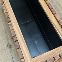 Kölle Pflanzkasten 'Akazie', natur, ca. 71 x 25 x H 45 cm