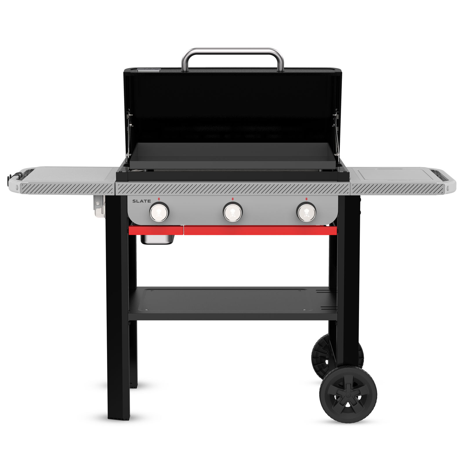 Weber Gasgrill 'Slate GPD', Premium Plancha, schwarz/silber Weber Gasgrill 'Slate GPD', Premium Plancha, schwarz/silber