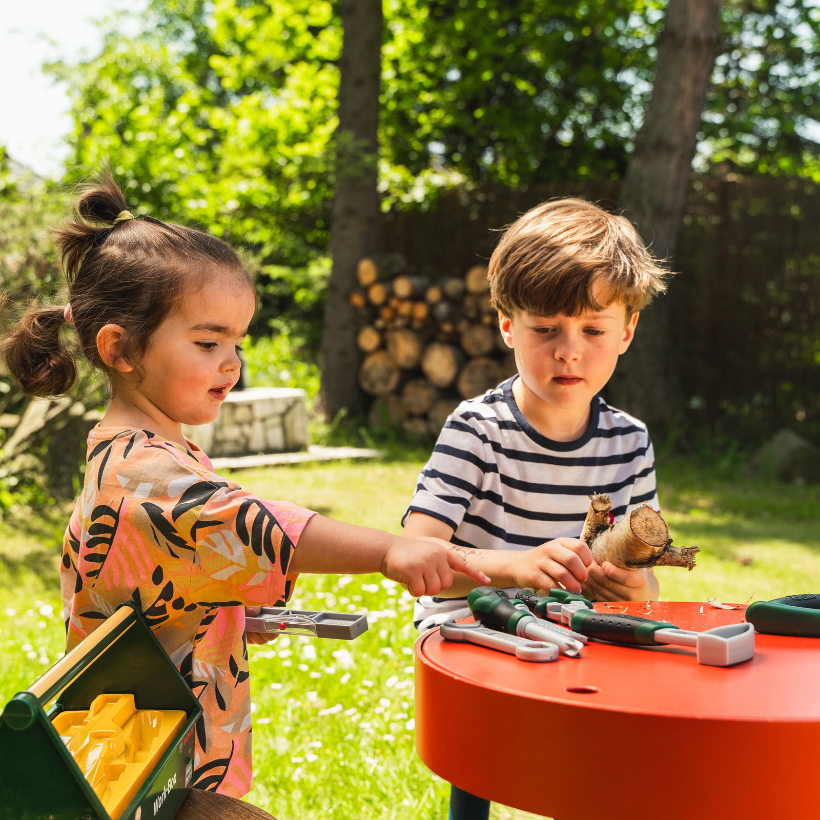 Bosch-Werkzeugbox für Kinder, 7 teilig