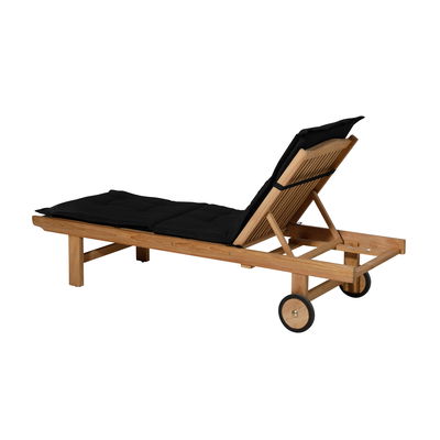 Liegenauflage 'Panama', schwarz, ca. 200 x 60 cm