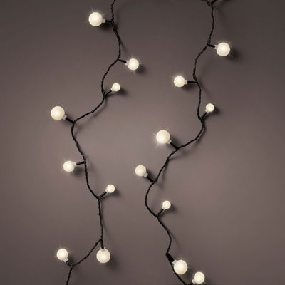 LED Kirschen-Lichterkette, warmweiß, 120 LEDs, Länge ca. 9 m LED Kirschen-Lichterkette, warmweiß, 120 LEDs, Länge ca. 9 m