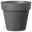 Pflanztopf 'Like', anthrazit, ca. Ø 58 x H 51 cm Pflanztopf 'Like', anthrazit, ca. Ø 58 x H 51 cm