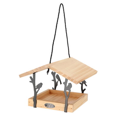 Vogel-Futterhaus 'Zilpzalp', ca. 25 x 25 x H131 cm Vogel-Futterhaus 'Zilpzalp', ca. 25 x 25 x H131 cm