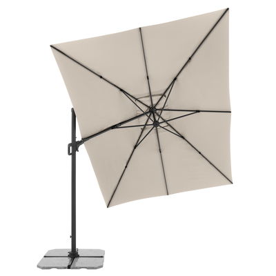 Pendelschirm 'Ravenna HFX', natur, 340 x 270 cm