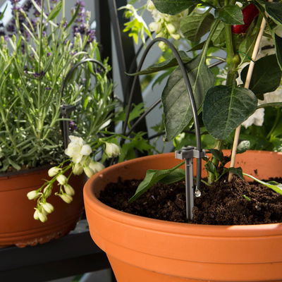 Gardena Urlaubsbewässerung City-Gardening, bis zu 36 Töpfe, Transformator, Zeitschaltuhr Gardena Urlaubsbewässerung City-Gardening, bis zu 36 Töpfe, Transformator, Zeitschaltuhr