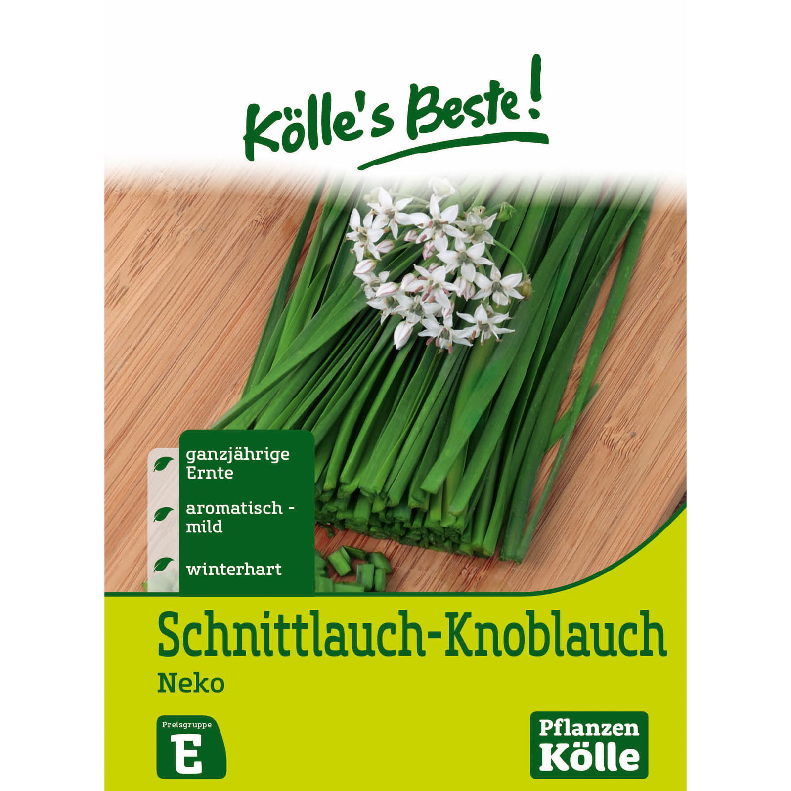 Kölle's Beste Kräutersamen Schnitt-Knoblauch Neko