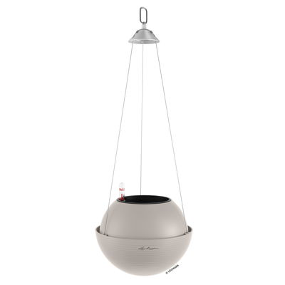 Lechuza 'Bola Color 23', sandbraun, ca. Ø 23 x H 18 cm