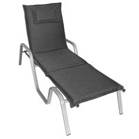 Kölles Beste Rollliegenauflage 'Twist', anthrazit, ca. 202 x 65 cm Kölles Beste Rollliegenauflage 'Twist', anthrazit, ca. 202 x 65 cm