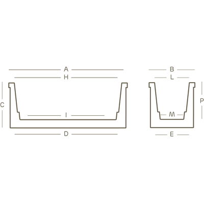 Euro 3 Plast Pflanzkasten 'Tere', terra, ca. 100 x 44 x H 38 cm Euro 3 Plast Pflanzkasten 'Tere', terra, ca. 100 x 44 x H 38 cm