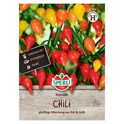 Saatgut Chili 'Biquinho' Saatgut Chili 'Biquinho'