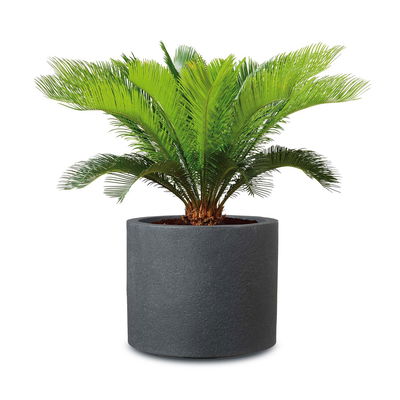 Scheurich Pflanzgefäß 'Riva', schwarz granit, ca. Ø 29 x H 25 cm