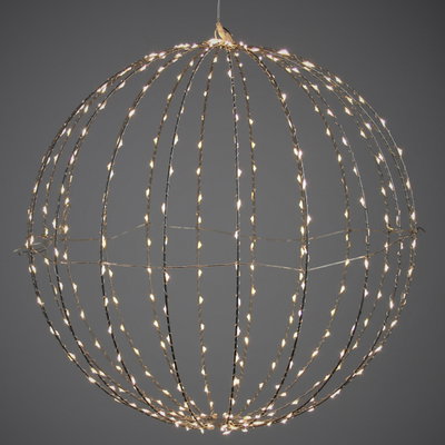 LED Kugel, warmweiß, 300 LEDs, ca. Ø 40 cm LED Kugel, warmweiß, 300 LEDs, ca. Ø 40 cm