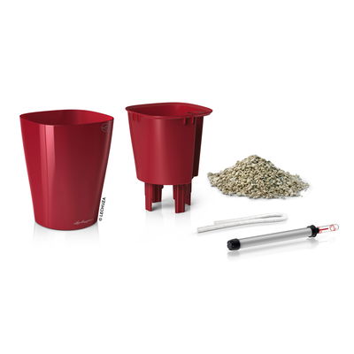 Lechuza 'Deltini', scarlet-rot, ca. 15 x 15 x H 19 cm Lechuza 'Deltini', scarlet-rot, ca. 15 x 15 x H 19 cm