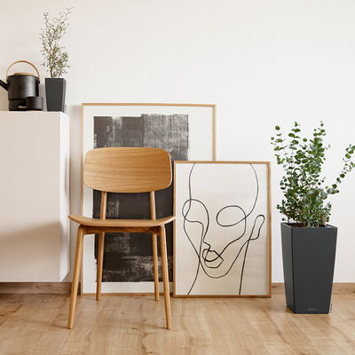 Lechuza 'Cubico Color 30', schiefergrau, ca. 29,5 x 29,5 x H 56,5 cm Lechuza 'Cubico Color 30', schiefergrau, ca. 29,5 x 29,5 x H 56,5 cm