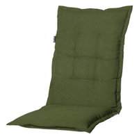 Niederlehnerauflage 'Panama', grün, Baumwolle/Polyester, 105 x 50 x 6 cm Niederlehnerauflage 'Panama', grün, Baumwolle/Polyester, 105 x 50 x 6 cm