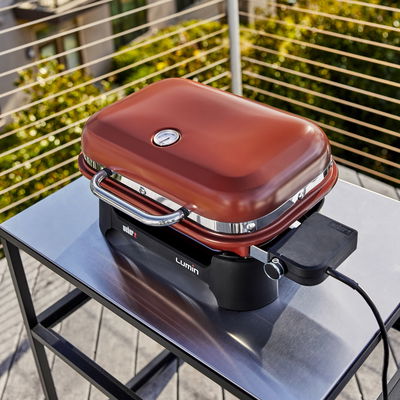 Weber Elektrogrill 'Lumin Compact', rot Weber Elektrogrill 'Lumin Compact', rot