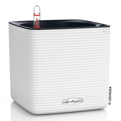 Lechuza 'Cube Color 16', weiß, ca. 17 x 17 x H 16 cm Lechuza 'Cube Color 16', weiß, ca. 17 x 17 x H 16 cm