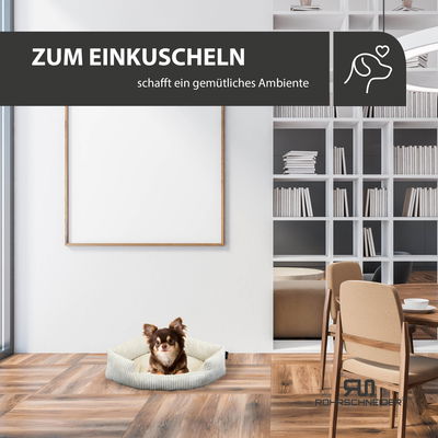 Silvio Design Eck-Kuschelsofa 'Tabby', Größe 1, ca. 50 x 65 cm