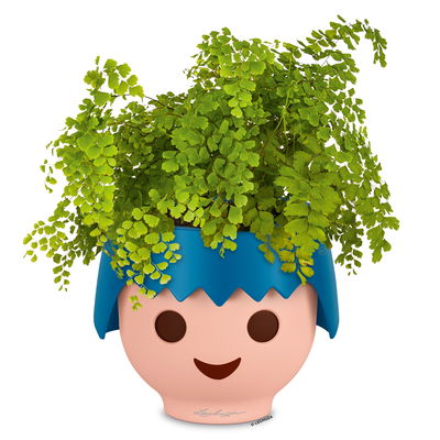 Lechuza 'Ojo', ocean blue, ca. Ø 21 x H 15,8 cm Lechuza 'Ojo', ocean blue, ca. Ø 21 x H 15,8 cm