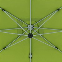 Doppler Pendelschirm 'Active', fresh green, ca. 350 x 260 cm