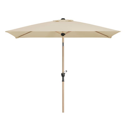 Sonnenschirm 'Cordoba', ca. 230 x 150 cm, natur