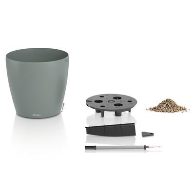 Lechuza Pflanzgefäß 'Classico Color 50', grau, ca. 49 x 49 x H 46,5 cm