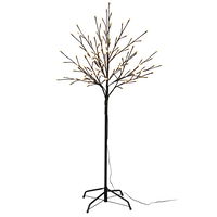 LED Baum, warmweiß, schwarz, Höhe ca. 120 cm
