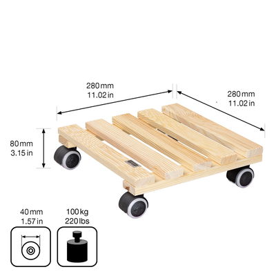 Wagner Multi-Roller 'GH0437', natur, ca. 29 x 29 cm Wagner Multi-Roller 'GH0437', natur, ca. 29 x 29 cm
