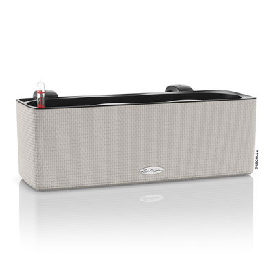 Lechuza 'Cube Color Triple', sandbraun, ca. 40 x 14 x H 13,5 cm