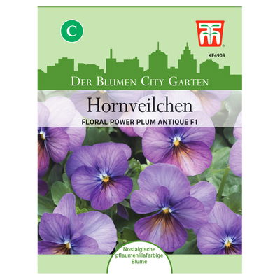 Thompson & Morgan Saatgut Hornveilchen 'Floral Power Plum Antique' Thompson & Morgan Saatgut Hornveilchen 'Floral Power Plum Antique'