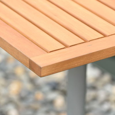 Balkontisch 'Kingsbury', grau, ca. 62 x 62 x 74 cm