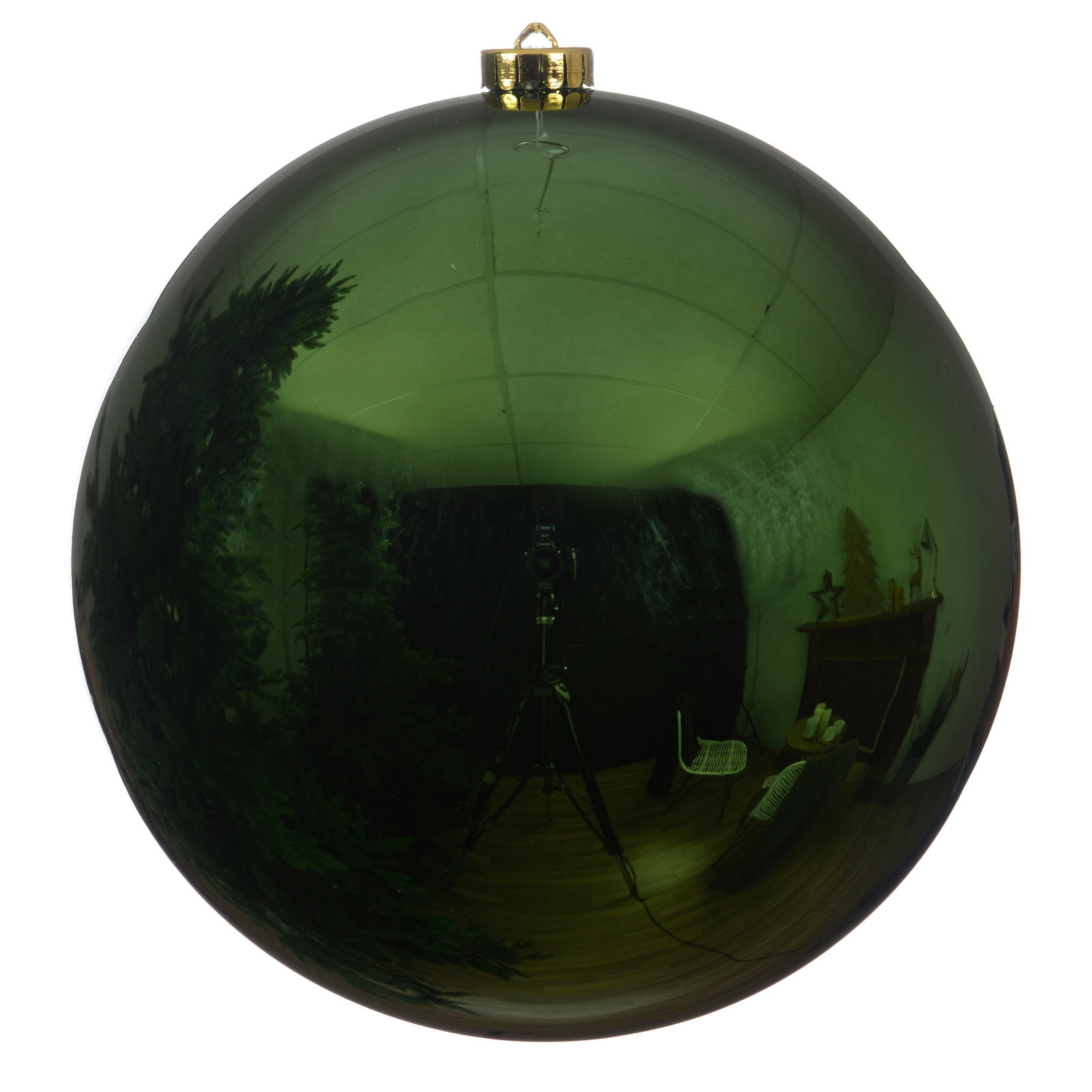 Weihnachtskugel, piniengrün, Ø 20 cm Weihnachtskugel, piniengrün, Ø 20 cm