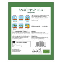 Kölles Beste Saatgut Snackpaprika 'Lemon Dream', gelb