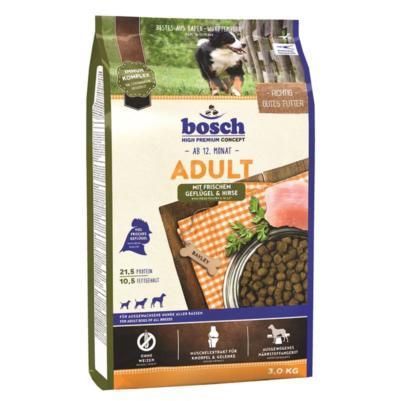 Bosch HPC Adult, Geflügel und Hirse, 1 kg