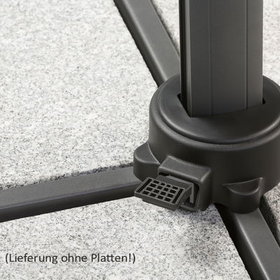 Sonnenschirm 'Rhodos Twist', 350x260 cm Sonnenschirm 'Rhodos Twist', 350x260 cm