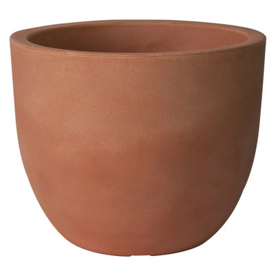 Euro 3 Plast Pflanzkübel 'Etria', terra, ca. Ø 24 x H 20 cm Euro 3 Plast Pflanzkübel 'Etria', terra, ca. Ø 24 x H 20 cm