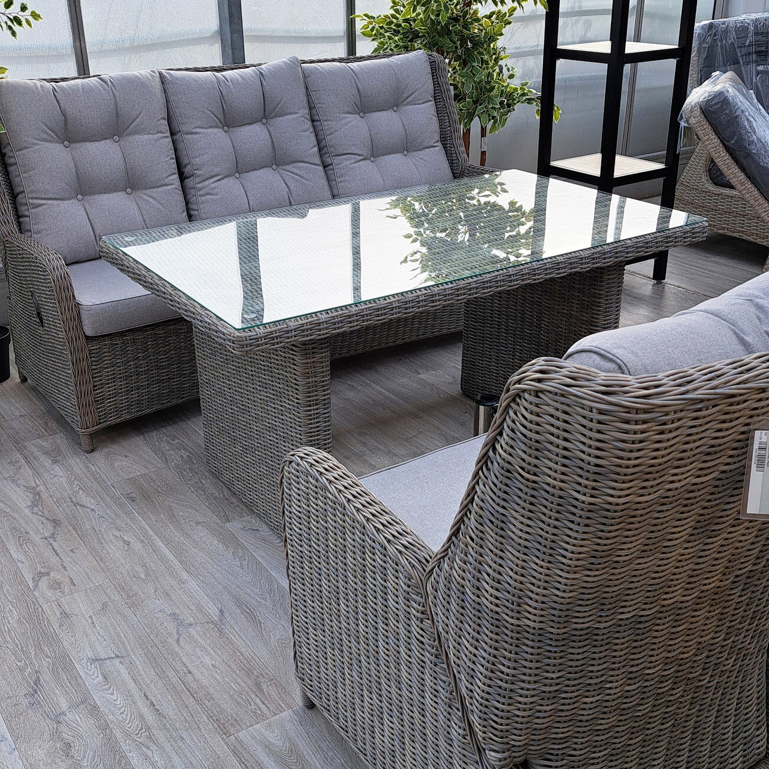 Kölle Gartenmöbel Set 'Heidelberg' inkl. Auflagen, 4-teilig Kölle Gartenmöbel Set 'Heidelberg' inkl. Auflagen, 4-teilig