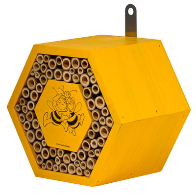 Insektenhotel 'Die Biene Maia', ca. 18 x 12 x H16 cm Insektenhotel 'Die Biene Maia', ca. 18 x 12 x H16 cm