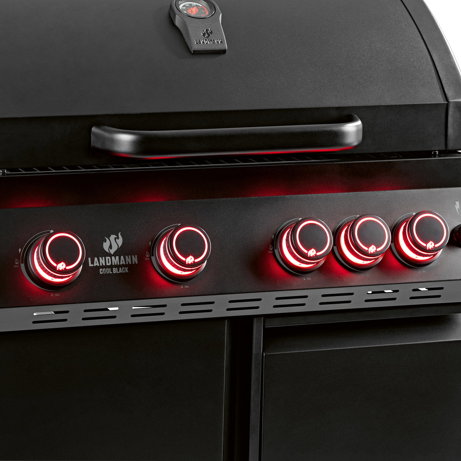 Landmann Gasgrill Cool Black 4.1 maxX, schwarz Landmann Gasgrill Cool Black 4.1 maxX, schwarz