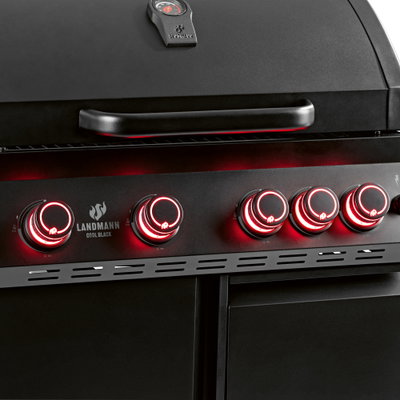 Landmann Gasgrill Cool Black 4.1 maxX, schwarz Landmann Gasgrill Cool Black 4.1 maxX, schwarz