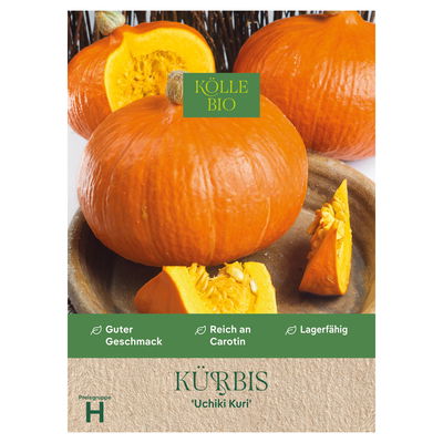 Kölle Bio Gemüsesamen, Kürbis 'Uchiki Kuri'