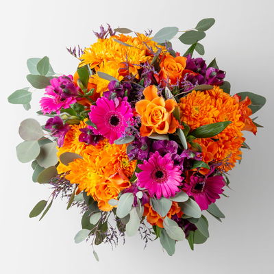 Blumenstrauß 'Barcelona', handgebunden Blumenstrauß 'Barcelona', handgebunden