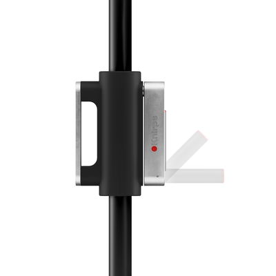 Knirps Kurbelschirm 'Apoll', Black Edition, aloe, ca. 240 x 240 cm