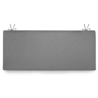 Kölles Beste Bankauflage '140 Twist', grau, ca. 140 x 48 cm