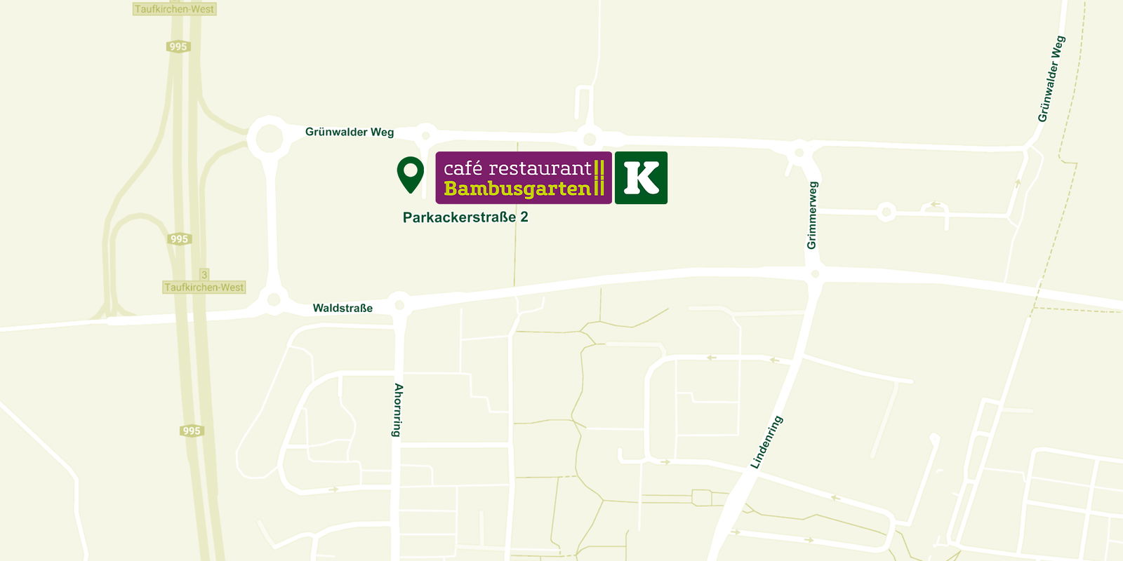 Bambusgarten Unterhaching Map