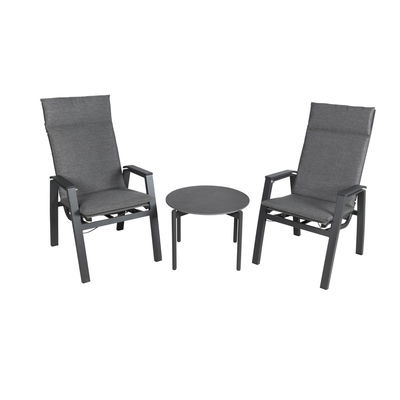 Alu-Hochlehnersessel Salina inkl. Auflage