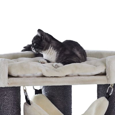 Kratzbaum 'Chilo', schwarz, ca. 165 x 60 x 60 cm Kratzbaum 'Chilo', schwarz, ca. 165 x 60 x 60 cm