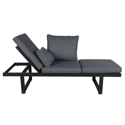 Kölle Liegesofa 'Madeira' inkl. Auflagen, grau