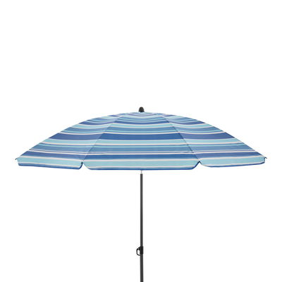 Doppler Beach-Sonnenschirm 'Como', blauweiß, Ø ca. 160 cm Doppler Beach-Sonnenschirm 'Como', blauweiß, Ø ca. 160 cm